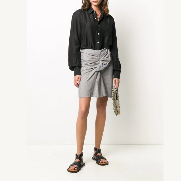 Isabel Marant Ines Houndstooth Skirt - Like New - Picture 13 of 13